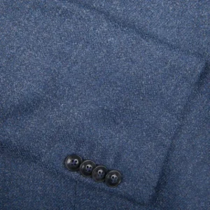 Eduard Dressler Blazers | Blue Melange Wool Blend Senderik Blazer