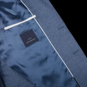 Eduard Dressler Blazers | Blue Melange Wool Blend Senderik Blazer