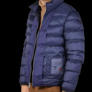 Ten C Coats & Jackets | Blue Nylon Down Padded Liner Jacket