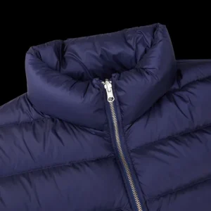 Ten C Coats & Jackets | Blue Nylon Down Padded Liner Jacket