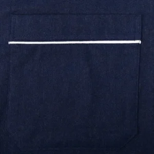 Derek Rose Loungewear | Blue Piped Cotton Classic Fit Pyjamas