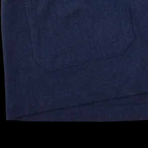 Derek Rose Loungewear | Blue Piped Cotton Classic Fit Pyjamas