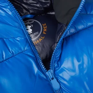 Save The Duck Outerwear | Blue Quilted Edgard Nylon Jacket