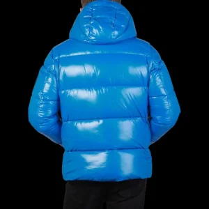 Save The Duck Coats & Jackets | Blue Quilted Edgard Nylon Jacket