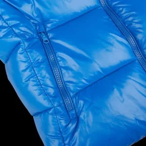 Save The Duck Outerwear | Blue Quilted Edgard Nylon Jacket