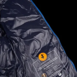 Save The Duck Outerwear | Blue Quilted Edgard Nylon Jacket