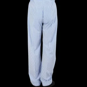 Derek Rose Loungewear | Blue Striped Cotton Classic Fit Pyjamas