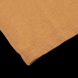 Tela Genova T-Shirts | Brick Orange Washed Organic Cotton T-Shirt