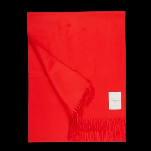 Piacenza Cashmere Scarves | Bright Red Cashmere Aeternum Scarf