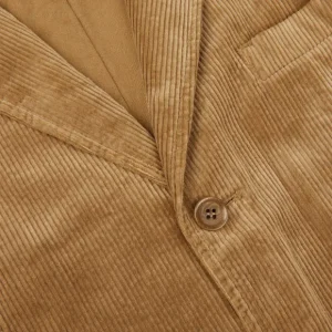 Aspesi Coats & Jackets | Brown Cotton Corduroy Casual Blazer