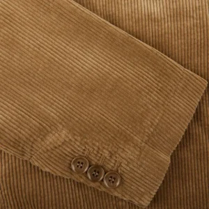 Aspesi Coats & Jackets | Brown Cotton Corduroy Casual Blazer
