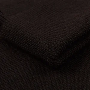 Gran Sasso Knitwear | Brown Extra Fine Merino Roll Neck