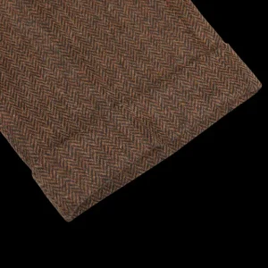 Berwich Trousers | Brown Herringbone Wool Tweed Trousers