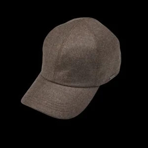 Wigéns Hats | Brown Loro Piana Wool Cashmere Baseball Cap