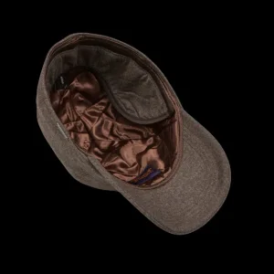 Wigéns Hats | Brown Loro Piana Wool Cashmere Baseball Cap