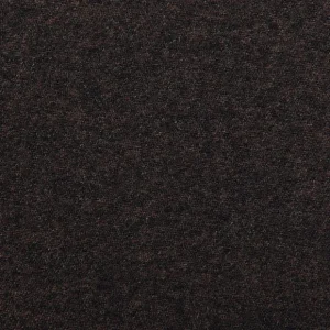 Berwich Trousers | Brown Melange Wool Flannel Flat Front Trousers