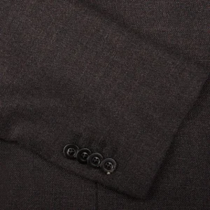 Boglioli Suits | Brown Melange Wool Hopsack K Suit