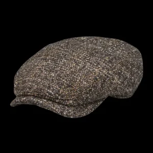 Wigéns Hats | Brown Melange Wool Ivy Contemporary Cap