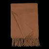 Yacaia Scarves | Brown Superfine Merino Wool Scarf