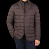Herno Coats & Jackets | Brown Technical Nylon Legend Hybrid Blazer