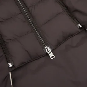 Herno Outerwear | Brown Technical Nylon Legend Hybrid Blazer
