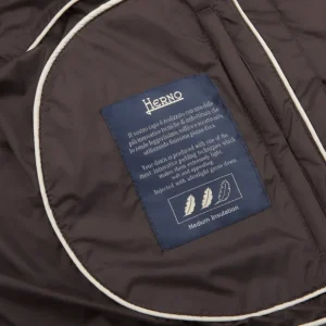 Herno Outerwear | Brown Technical Nylon Legend Hybrid Blazer