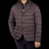 Herno Coats & Jackets | Brown Technical Nylon Polar Tech Hybrid Blazer
