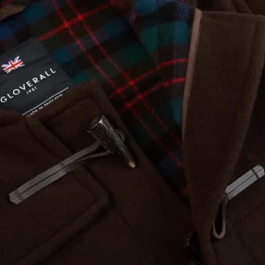 Gloverall Outerwear | Brown Wool Morris Duffle Coat