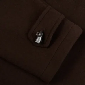 Gloverall Outerwear | Brown Wool Morris Duffle Coat