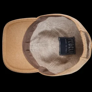 Fedeli Hats | Camel Beige Felted Cashmere Cap