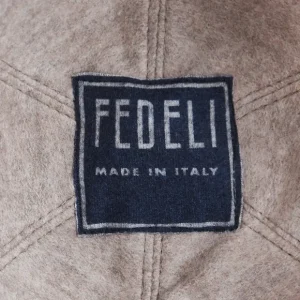 Fedeli Hats | Camel Beige Felted Cashmere Cap