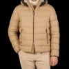 Herno Coats & Jackets | Camel Beige Wool Norfolk Bomber Jacket
