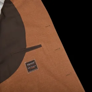 Luigi Bianchi Coats & Jackets | Camel Drago Skyfall Wool Raglan Coat