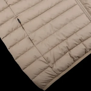 Save The Duck Outerwear | Cappuccino Technical Down Leonard Nylon Gilet