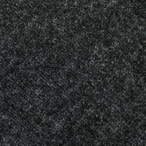 Gran Sasso Knitwear | Charcoal Grey Wool Cashmere 1/4 Zip Sweater