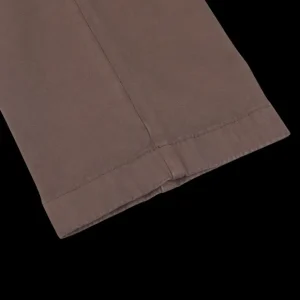 Berwich Trousers | Chocolate Brown Cotton Stretch Chinos