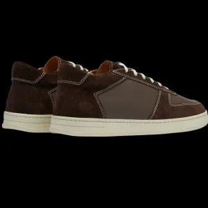 CQP Sneakers | Chocolate Brown Suede Leather Cingo Sneakers