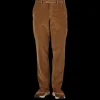 Hiltl Trousers | Cinnamon Cotton Corduroy Regular Fit Chinos