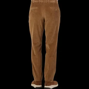 Hiltl Trousers | Cinnamon Cotton Corduroy Regular Fit Chinos