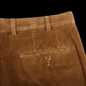 Hiltl Trousers | Cinnamon Cotton Corduroy Regular Fit Chinos