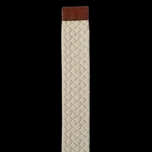 Andersons Belts | Cream Beige Cotton Canvas 30Mm Belt