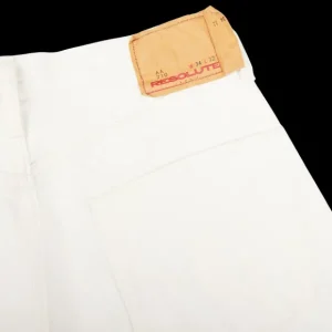 Resolute Jeans | Cream Cotton Selvedge 710 One Wash Jeans