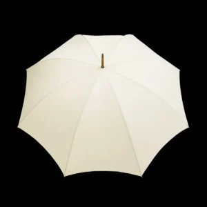 Fox Umbrellas Umbrellas | Cream Light Hardwood Handle Umbrella