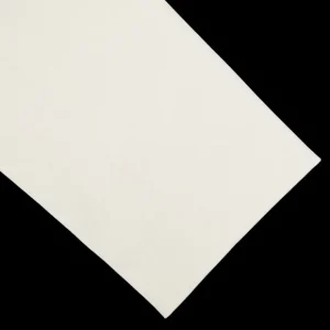 Berwich Trousers | Cream White Cotton Twill Flat Front Trousers