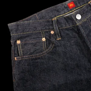 Resolute Jeans | Dark Blue Cotton 711 One Wash Jeans