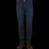 Paige Jeans | Dark Blue Cotton Stretch Lennox Jeans