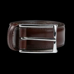 Andersons Belts | Dark Brown Calf Leather 30Mm Belt