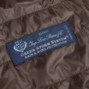 Herno Outerwear | Dark Brown Loro Piana Wool Twill Jacket