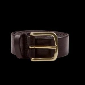 Andersons Belts | Dark Brown Saddle Leather 35Mm Belt