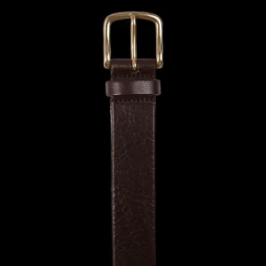 Andersons Belts | Dark Brown Saddle Leather 35Mm Belt